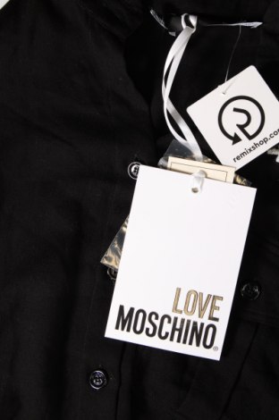 Γυναικείο πουκάμισο Love Moschino, Μέγεθος M, Χρώμα Μαύρο, Τιμή 114,43 €