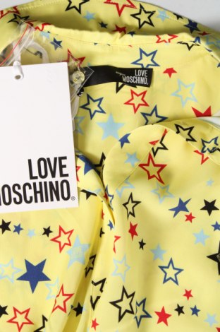 Γυναικείο πουκάμισο Love Moschino, Μέγεθος M, Χρώμα Κίτρινο, Τιμή 50,35 €
