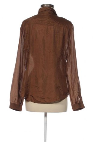 Дамска риза Massimo Dutti, Размер XS, Цвят Кафяв, Цена 20,40 лв.