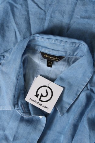 Дамска риза Massimo Dutti, Размер L, Цвят Син, Цена 55,68 лв.