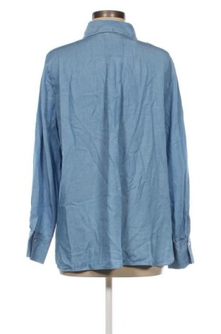 Дамска риза Massimo Dutti, Размер L, Цвят Син, Цена 55,68 лв.
