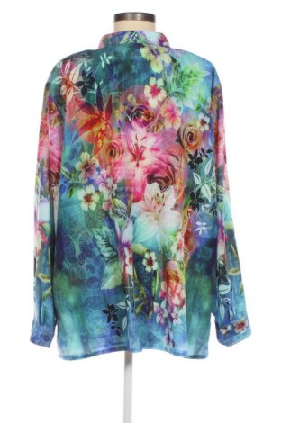 Γυναικείο πουκάμισο Mona, Μέγεθος 3XL, Χρώμα Πολύχρωμο, Τιμή 14,85 €