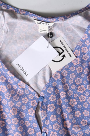 Дамска риза Monki, Размер L, Цвят Син, Цена 15,19 лв.