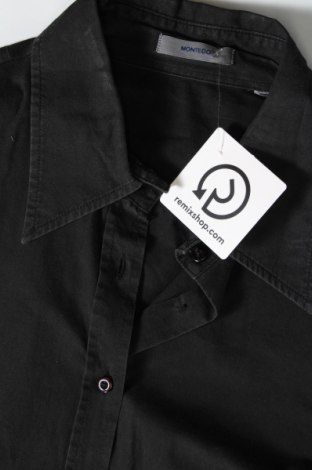 Γυναικείο πουκάμισο Montego, Μέγεθος M, Χρώμα Μαύρο, Τιμή 4,16 €
