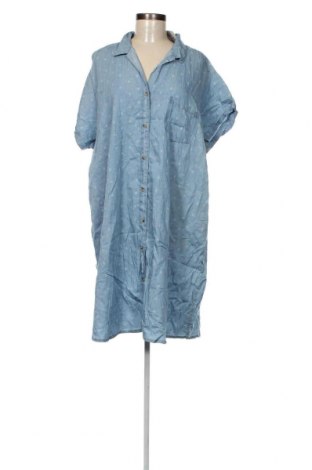 Γυναικείο πουκάμισο My Style, Μέγεθος 3XL, Χρώμα Μπλέ, Τιμή 15,00 €