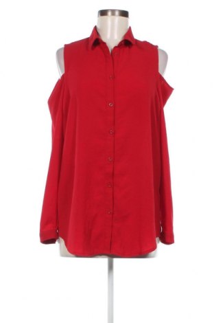 Дамска риза New Look, Размер M, Цвят Червен, Цена 4,25 лв.