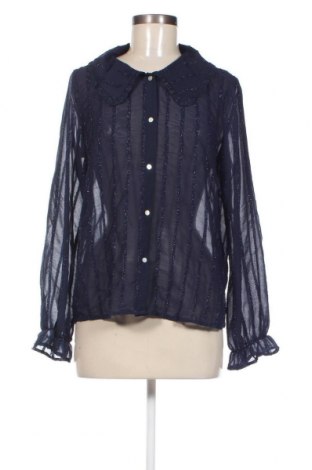 Γυναικείο πουκάμισο ONLY, Μέγεθος M, Χρώμα Μπλέ, Τιμή 3,99 €