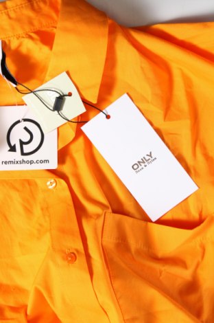 Γυναικείο πουκάμισο ONLY, Μέγεθος S, Χρώμα Πορτοκαλί, Τιμή 7,22 €