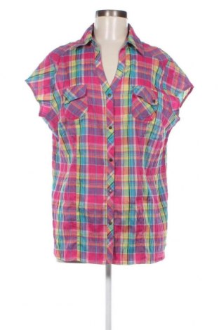 Γυναικείο πουκάμισο Okay, Μέγεθος XL, Χρώμα Πολύχρωμο, Τιμή 6,34 €