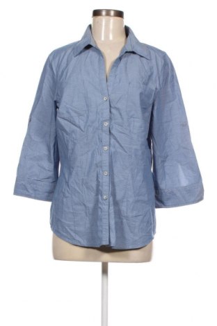 Γυναικείο πουκάμισο Opus, Μέγεθος L, Χρώμα Μπλέ, Τιμή 16,82 €