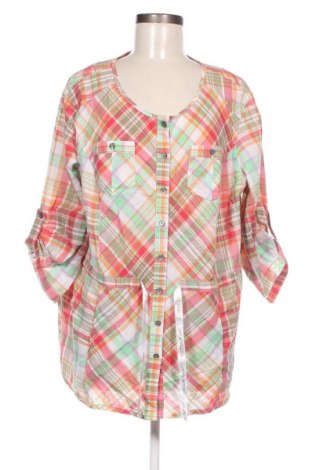 Γυναικείο πουκάμισο Outfit, Μέγεθος 3XL, Χρώμα Πολύχρωμο, Τιμή 10,51 €