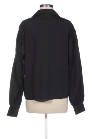 Γυναικείο πουκάμισο Pieces, Μέγεθος L, Χρώμα Μαύρο, Τιμή 7,63 €