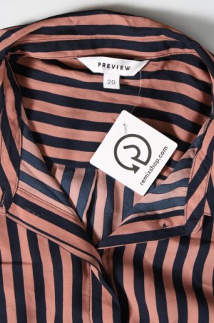 Γυναικείο πουκάμισο Preview, Μέγεθος XXL, Χρώμα Πολύχρωμο, Τιμή 15,46 €