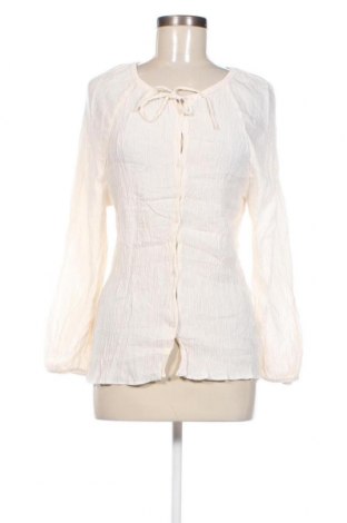 Γυναικείο πουκάμισο Primark, Μέγεθος M, Χρώμα Εκρού, Τιμή 7,27 €