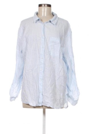 Γυναικείο πουκάμισο Primark, Μέγεθος XXL, Χρώμα Μπλέ, Τιμή 15,46 €