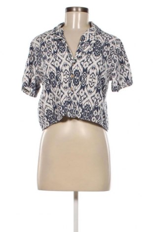 Γυναικείο πουκάμισο Pull&Bear, Μέγεθος M, Χρώμα Πολύχρωμο, Τιμή 12,83 €