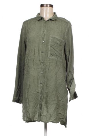 Γυναικείο πουκάμισο Q/S by S.Oliver, Μέγεθος L, Χρώμα Πράσινο, Τιμή 8,02 €