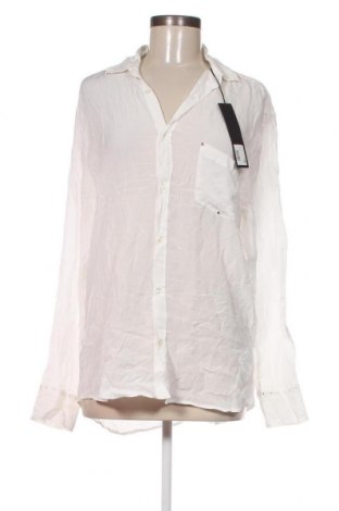 Γυναικείο πουκάμισο Replay, Μέγεθος L, Χρώμα Λευκό, Τιμή 78,86 €