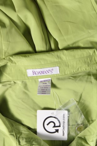 Дамска риза Roaman`s, Размер XXL, Цвят Зелен, Цена 25,00 лв.