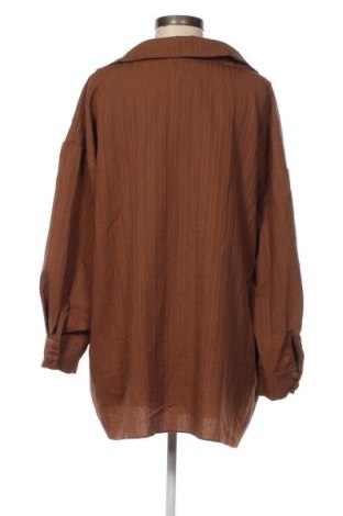 Γυναικείο πουκάμισο SHEIN, Μέγεθος XL, Χρώμα  Μπέζ, Τιμή 4,02 €
