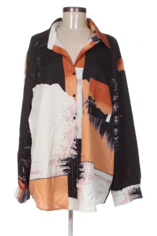 Γυναικείο πουκάμισο SHEIN, Μέγεθος 3XL, Χρώμα Πολύχρωμο, Τιμή 15,46 €