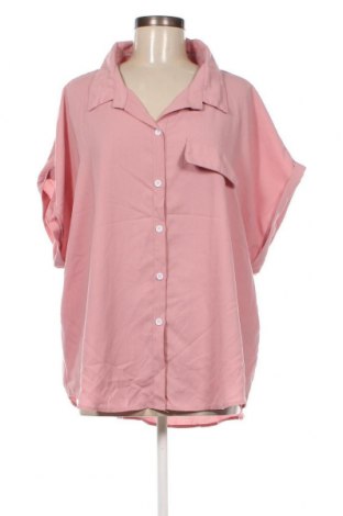 Dámska košeľa  SHEIN, Veľkosť 4XL, Farba Ružová, Cena  5,67 €