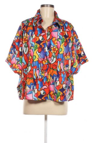 Дамска риза SHEIN, Размер 4XL, Цвят Многоцветен, Цена 19,50 лв.
