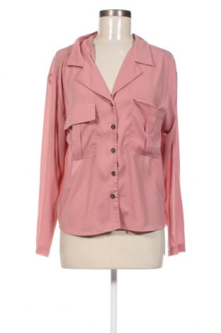 Γυναικείο πουκάμισο SHEIN, Μέγεθος M, Χρώμα Σάπιο μήλο, Τιμή 2,47 €