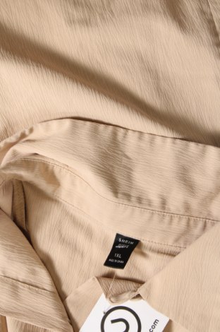 Dámska košeľa  SHEIN, Veľkosť XL, Farba Béžová, Cena  2,55 €