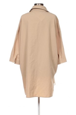 Γυναικείο πουκάμισο SHEIN, Μέγεθος XL, Χρώμα  Μπέζ, Τιμή 2,63 €