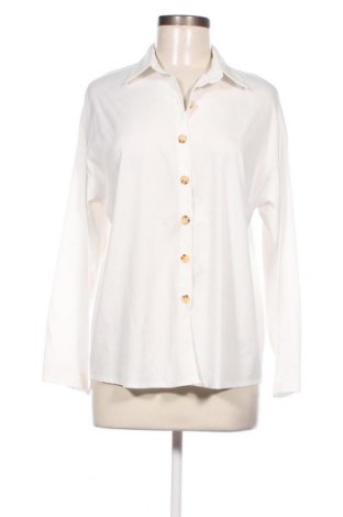 Γυναικείο πουκάμισο SHEIN, Μέγεθος M, Χρώμα Λευκό, Τιμή 15,46 €