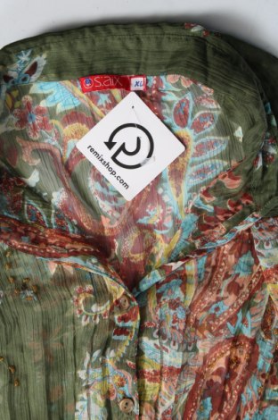 Γυναικείο πουκάμισο Saix, Μέγεθος XL, Χρώμα Πολύχρωμο, Τιμή 4,02 €