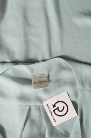 Γυναικείο πουκάμισο Selected Femme, Μέγεθος M, Χρώμα Πράσινο, Τιμή 5,89 €