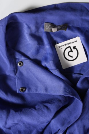 Γυναικείο πουκάμισο Selection By Ulla Popken, Μέγεθος XXL, Χρώμα Μπλέ, Τιμή 14,40 €