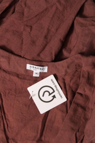 Γυναικείο πουκάμισο Signature, Μέγεθος 3XL, Χρώμα  Μπέζ, Τιμή 9,74 €