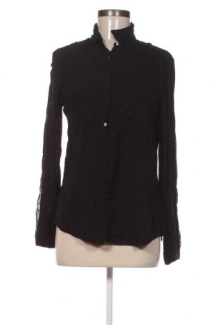 Γυναικείο πουκάμισο Sinsay, Μέγεθος L, Χρώμα Μαύρο, Τιμή 7,88 €