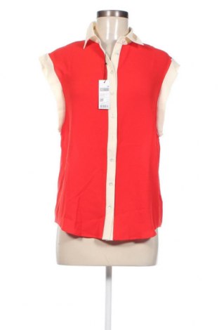 Γυναικείο πουκάμισο Sisley, Μέγεθος XS, Χρώμα Κόκκινο, Τιμή 23,66 €