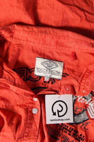 Дамска риза Soccx, Размер XXL, Цвят Оранжев, Цена 34,00 лв.