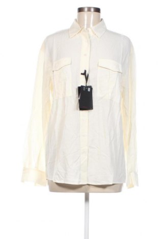 Γυναικείο πουκάμισο Stefanel, Μέγεθος M, Χρώμα Εκρού, Τιμή 64,18 €