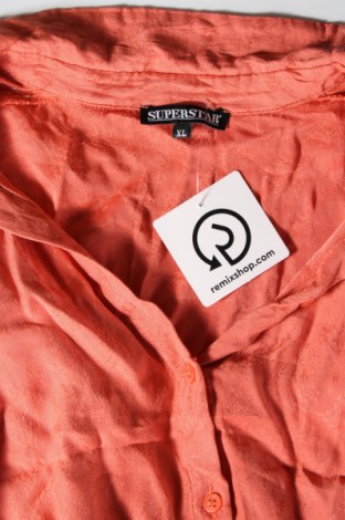 Γυναικείο πουκάμισο Supertrash, Μέγεθος L, Χρώμα Πορτοκαλί, Τιμή 2,31 €