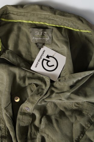 Γυναικείο πουκάμισο Sure, Μέγεθος M, Χρώμα Πράσινο, Τιμή 3,09 €
