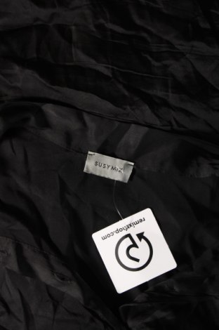 Γυναικείο πουκάμισο Susy Mix, Μέγεθος M, Χρώμα Μαύρο, Τιμή 15,46 €