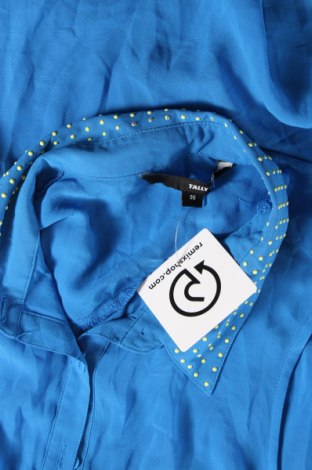 Γυναικείο πουκάμισο Tally Weijl, Μέγεθος S, Χρώμα Μπλέ, Τιμή 3,56 €