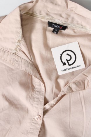 Γυναικείο πουκάμισο Tina R, Μέγεθος M, Χρώμα  Μπέζ, Τιμή 8,72 €
