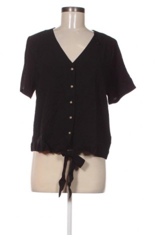 Γυναικείο πουκάμισο Tom Tailor, Μέγεθος XXL, Χρώμα Μαύρο, Τιμή 14,84 €