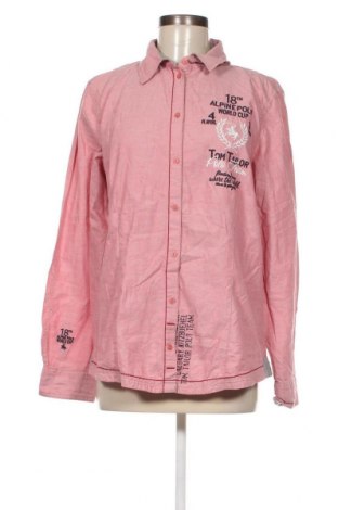 Γυναικείο πουκάμισο Tom Tailor, Μέγεθος L, Χρώμα Κόκκινο, Τιμή 8,91 €