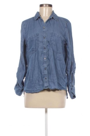 Γυναικείο πουκάμισο Tom Tailor, Μέγεθος M, Χρώμα Μπλέ, Τιμή 3,27 €