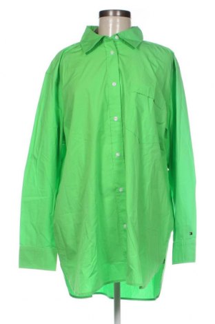 Γυναικείο πουκάμισο Tommy Hilfiger, Μέγεθος L, Χρώμα Πράσινο, Τιμή 73,18 €