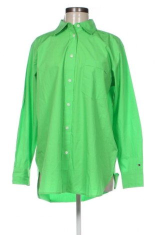 Γυναικείο πουκάμισο Tommy Hilfiger, Μέγεθος XS, Χρώμα Πράσινο, Τιμή 112,58 €