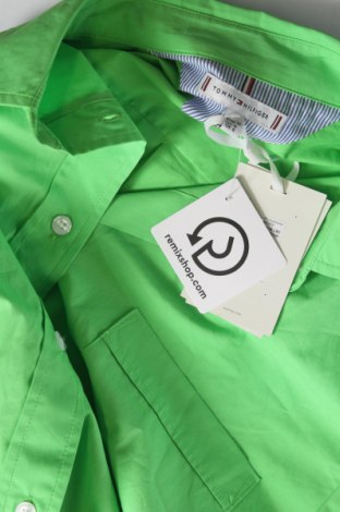 Γυναικείο πουκάμισο Tommy Hilfiger, Μέγεθος S, Χρώμα Πράσινο, Τιμή 57,42 €